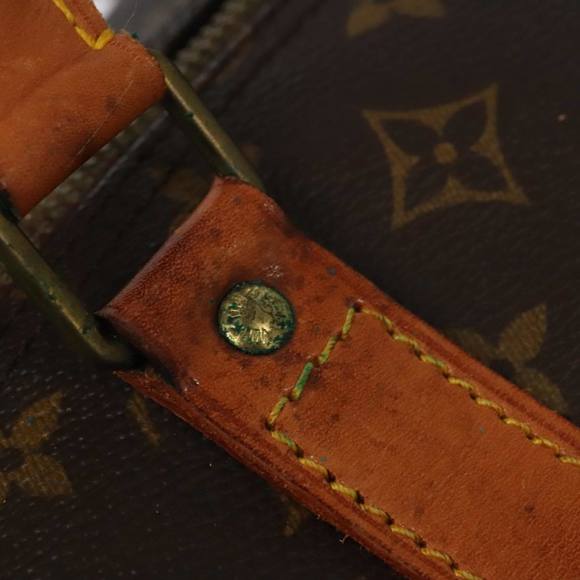 LOUIS VUITTON Monogram Keepall 60 Boston Bag M41422 LV Auth 98006 - Picture 8 of 16